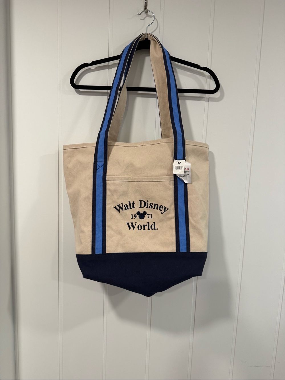 Disney Walt Disney World Canvas Large Tote